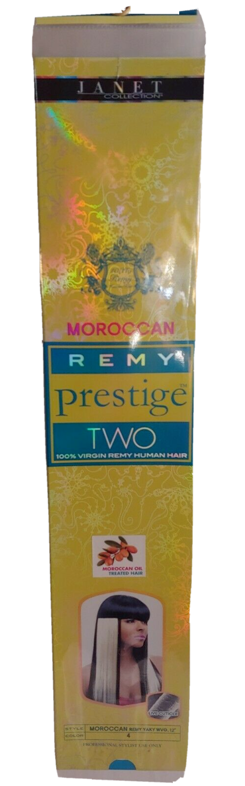 Remy Hair Weave Janet Collection Prestige Two Moroccan Remy Yaky WVG 12" new - $46.44