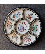 1940s Japanese Immortals Relish or Condiment Tray - $3,276.01 MXN