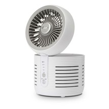 Crane 2-in-1 Air Purifier and Desk Fan, Fan and Air Purifier Combo, Ideal Office - £38.95 GBP