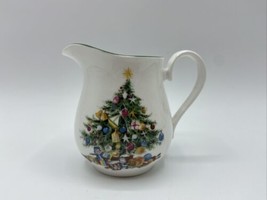 Christmas Tree creamer - Staffordshire Elizabethan Fine Bone China England - £12.50 GBP