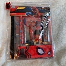 Disney Store School Supply Kit Spider-Man (10 Pieces) Pencil Notebook Scissors - £14.82 GBP