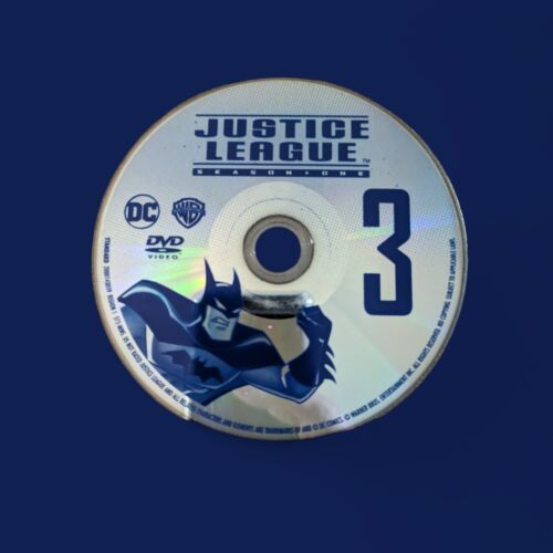 Primary image for Justice League Season 1 Disc 3 DVD Loose Replacement Batman DC Comics Superman