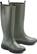 NWB Women&#39;s Size 7 BASS OUTDOOR Breathable Field Rainboot Deep Lnch Green - $39.59