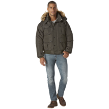 Rocawear Men's Big Hooded Bomber Jacket Olive 4X #NPBJ4-P10 - $932.61 MXN