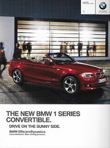 2012 BMW 1-SERIES Convertible brochure catalog 12 US 128i 135i - £6.25 GBP