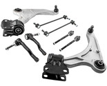 Front Lower Control Arms w/Ball Joints Outer Tie Rods End for Ford Fusio... - £284.39 GBP