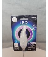 GE LED CAC Candelabra Base Bulb 25W Replacement/4.5W 2700K 270 Lumen Dim... - £11.41 GBP