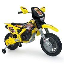12V Electric Dirt Bike Kids Ride On Battery Powered 4-Wheels Motorcycle Toy - £223.71 GBP