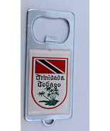 Trinidad and Tobago Flag Trees Collectible Metal Bottle Opener Souvenir ... - £18.00 GBP