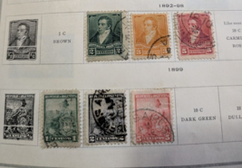 Vintage Stamp Lot South/Central America Argentina Brazil Chile Uruguay G... - £22.99 GBP