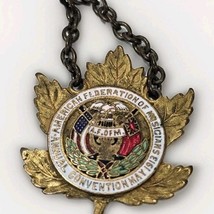 Vtg American Federation Of Musicians Pendant Anual Convention 1913 Stamped  - $295.01 MXN