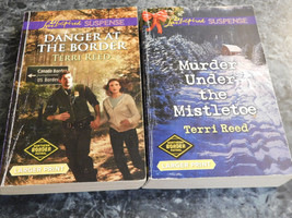 Love Inspired Suspense Terri Reed Northern Border Patrol lot of 2 LP paperbacks - £3.18 GBP