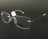 TECHNOlite Gafas Monturas TFD6001 SI Gris Plata Cuadrado sin Montura 54-... - £44.36 GBP