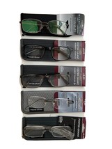 LOT OF 5 FOSTER GRANT  READING GLASSES +3.25 NEW WITH CASE - $25.03