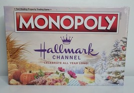 Hasbro Monopoly Hallmark Channel Edition Family Board Game Ages 8+ NEW/S... - £19.16 GBP