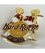 Hard Rock Cafe San Francisco Drum Kit Restaurant Advertisement Lapel Pin - $9.95