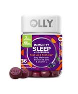 12/25 OLLY Sleep Immunity Melatonin Gummy, Vitamin C, Zinc, Echinacea, 3... - $200.70 MXN