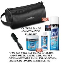 Andis Clipper Blade Care Maintenance Spray,Dip WASH,OIL/LUBE KIT-Cleaner,Cooling - £43.15 GBP