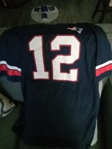 Nfl Shirt Jersey Size Large #12 Tom Brady - £10.99 GBP