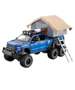 blue box 1:24 Ford Raptor F150 Camping RV Off Road Pickup Truck Alloy Metal - $64.91 CAD