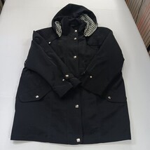 Regent Park RN#95332 Womens Black Full Zip Removable Hoodie Jacket With Liner 1X image 13