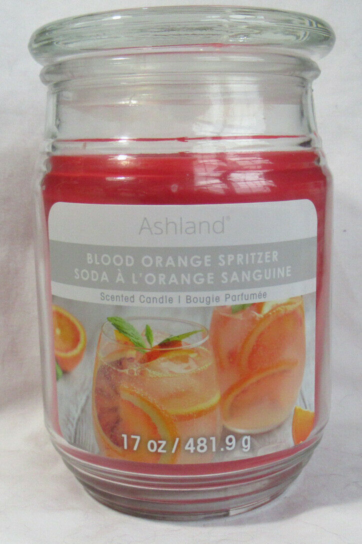 Primary image for Ashland Scented Candle 17 oz Large Jar Single Wick BLOOD ORANGE SPRITZER summer