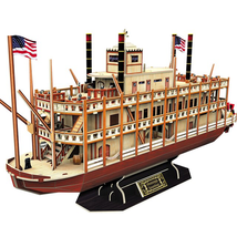 3D Puzzle Vessel Ship Models Toys Building Kits 142 Pcs US Worldwide - £27.13 GBP
