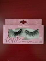 ioni 3D faux mink lashes Wispy Full Dramatic 100% Hand Made World Shipping - £7.70 GBP