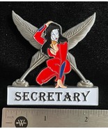 Widows Sons Masonic Riders Assn &quot;Widow&quot; Secretary Officer Pin Freemason - $367.33 MXN