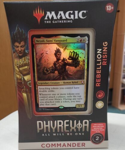 WOTC MTG Phyrexia All Will Be One Commander Deck Rebellion Rising New - $43.55