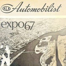 1967 Montreal Canada Exposition Expo 67 Automobilist Magazine ALA Bookle... - $748.67 MXN