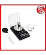 Rechargeable 100g x 0.001g Milligram Scale with Tare Function and Weighi... - $770.75 MXN
