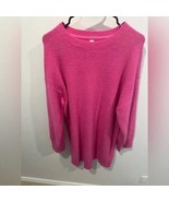 Daily Practice by Anthropologie Pink Sweater Dress M Oversized Midi Long... - $49.00
