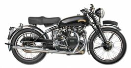 Vincent Motorcycle Laser-Cut Metal Sign - $59.95