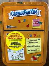 2021 Topps Garbage Pail Kids Food Fight Orange Refrigerator Blaster Tin NEW - £29.68 GBP