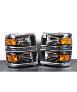 2019-2024 Chevrolet Silverado 4500 5500 6500 Halogen Chrome Headlight SE... - $593.01