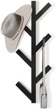 Rrg Metal Vertical Hat Rack For Wall, Modern Wall Coat Tree For Hats, Jackets, - £30.22 GBP