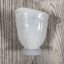 Macbeth Evans American Sweetheart Monax White Footed Cream Pitcher - £7.04 GBP