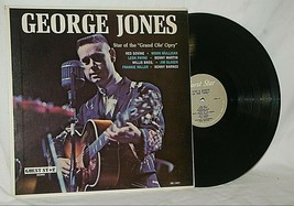 George Jones Star of Grand Ole Opry Music Record Album 33 RPM Vinyl LP NG-1441 - £15.76 GBP