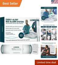 Early Alert Bed Alarm for Elderly Adults - Wireless Bed Sensor Pad &amp; Pag... - $204.11