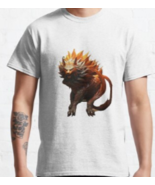Legendary animals nine tail fox sticker Classic T-Shirt - £16.58 GBP
