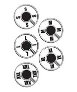 Only Hangers Round Size Divider for Hangrails 36 pk Blank-XXL - $212.60 MXN