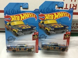 Hot Wheels - 2020 HW Flames 2/10 &#39;57 Plymouth Fury 168/250  - £3.15 GBP