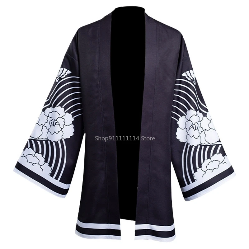 New  Tokyo Revengers Wakasa Imaushi Cloak Cosplay Costume Haori Cape Outfits Pur - £117.42 GBP