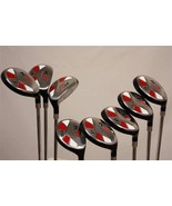 SENIOR ALL HYBRIDS 55+ YEARS NEW MEN RESCUE 3 4 5 6 7 8 9 PW GOLF CLUBS ... - £328.21 GBP