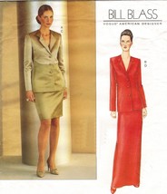 Misses Vogue Bill Blass American Designer Evening Jacket Skirt Sew Pattern 18-22 - £11.72 GBP