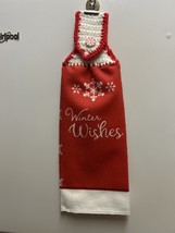 Winter Wishes Hanging Towel - $3.50