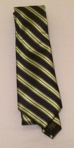 Ralph Lauren Chaps Tie Green and Blue striped - £6.45 GBP