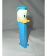 PEZ DISPENSER Donald Duck Beak Closed Blue Hat With Feet Made China GREA... - £7.85 GBP