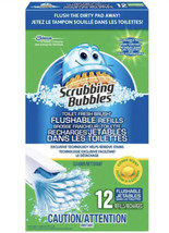 Scrubbing Bubbles Fresh Brush Flushable Refills Lot of 4 Packs 48 Pads T... - $53.39